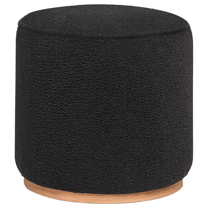 Keita - Upholstered Round Ottoman