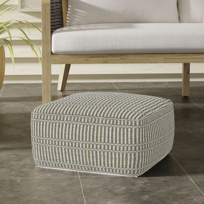 Safford - Square Outdoor / Indoor Pouf